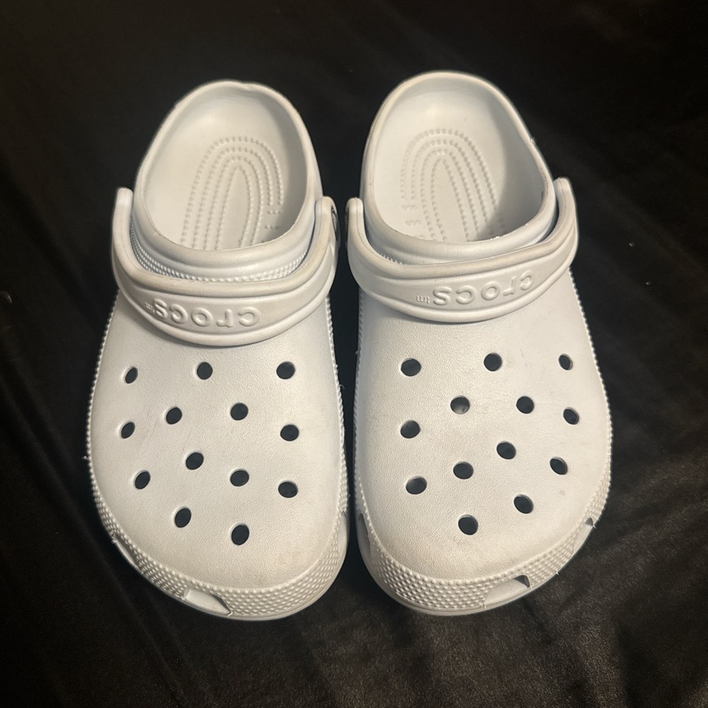CROCS Kids Classic White Sandals